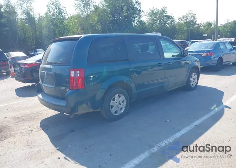 2009 Dodge Grand Caravan Se из США, поврежденный, VIN 2D8HN44E09R581490